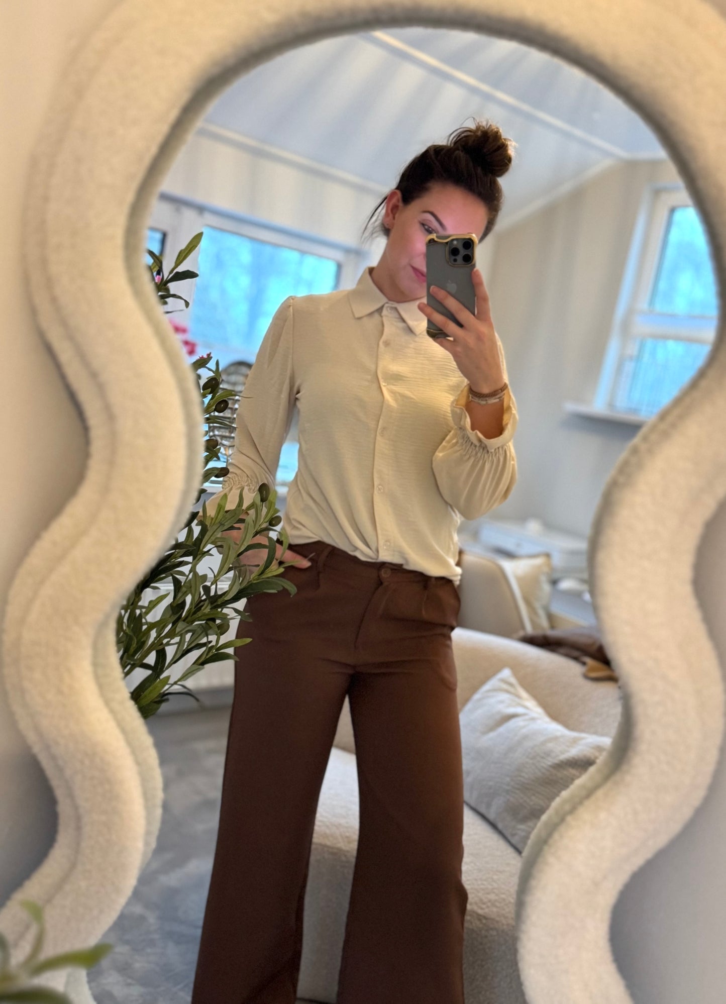 Marly blouse - Beige
